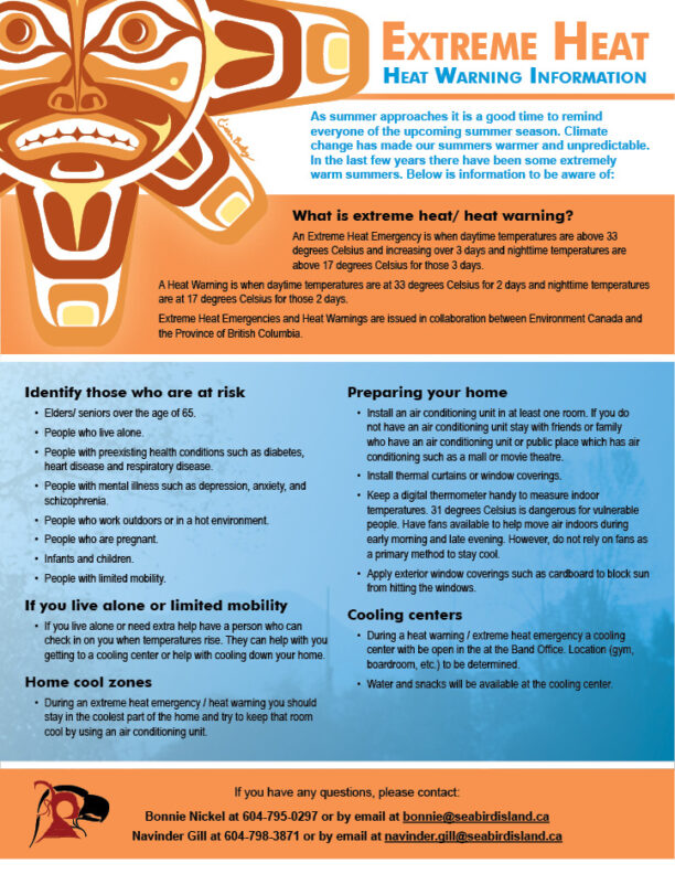 Extreme Heat and Warning Information