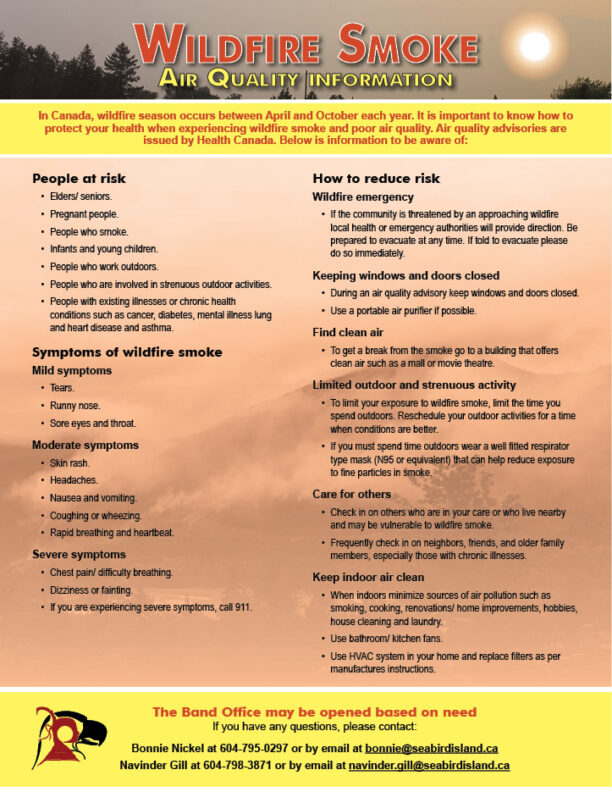 Wildfire Smoke and Air Quality Information